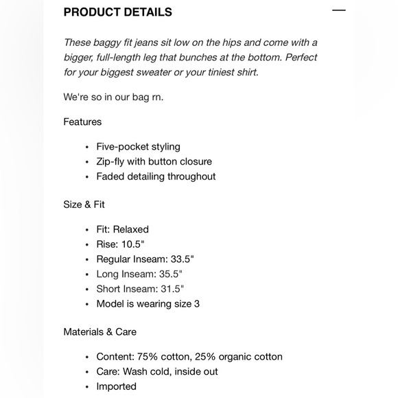 Garage Baggy Jeans - Picture 4 of 7